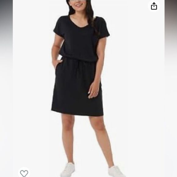 32 DEGREES Cool Women's Short Sleeve Comfy Elastic Waist - Picture 3 of 9